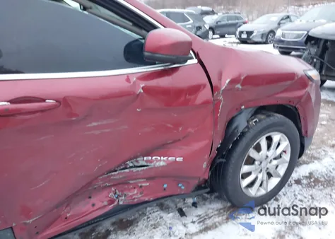 2016 Jeep Cherokee Limited from USA, damaged, VIN 1C4PJMDS6GW123226